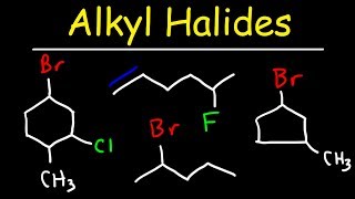 Naming Alkyl Halides  IUPAC Nomenclature [upl. by Granger]