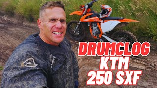 KTM 250 SXF Off Road at DRUMCLOG [upl. by Venice824]