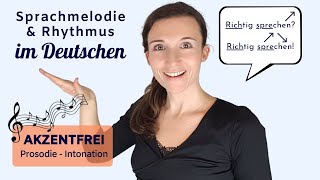 Sprachmelodie amp Pausensetzung  Korrekte Aussprache Akzentfrei amp natürlich Deutsch sprechen [upl. by Letti798]