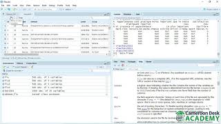 Formation R Cours 12 Tableau de données data frame [upl. by Dougherty]