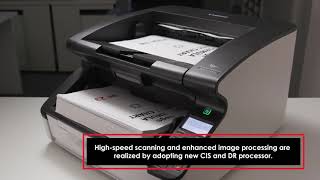 Canon imageFORMULA DRG209021102140 production scanner quick product overview [upl. by Maddock]