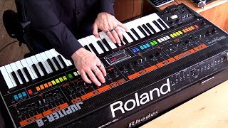 The Roland Jupiter 8 In Action [upl. by Bartlett]