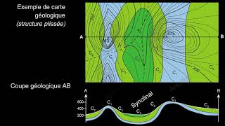 Comment reconnaître les structures géologiques sur une carte par Mme RuaultDjerrab [upl. by Hagile693]