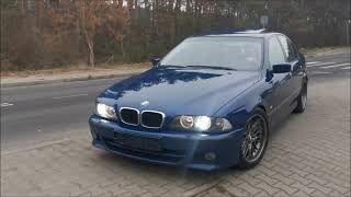 BMW E39 540i 44 v8 sound exhaust popcorn [upl. by Aneerol576]