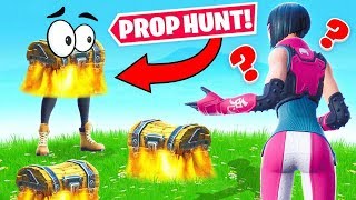 Guess the Loot PROP CHEST Game Mode in Fortnite [upl. by Ggerc]