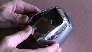 How To Polish Chrome Plastic Polish Chrome Plated Plastic Trim [upl. by Chloris]