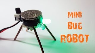 How to make a simple MINI ROBOT at home  Just5mins [upl. by Atiuqad]