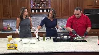 Viva Napoli chef shows viewers how to make Chicken Scallopini [upl. by Boru]