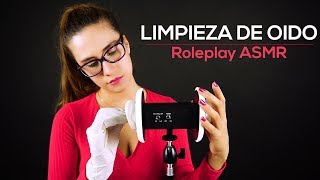 EXTREMA LIMPIEZA DE OIDOS  Roleplay doctor  Asmr español  Asmr with Sasha [upl. by Ole]