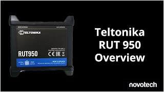 Teltonika RUT950 box opening and device walkthrough [upl. by Dasi]