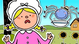 Little Miss Muffet  Nursery rhyme for kids [upl. by Wivina]