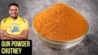 Gun Powder For Idli Dosa  How To Make Idli Podi  Indian Culinary League  Varun Inamdar [upl. by Pratte584]