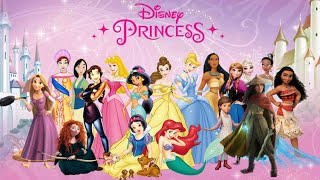 All 15 Disney Princess Songs Include Raya  19372021 Play On The DISNEY Music [upl. by Ranita751]