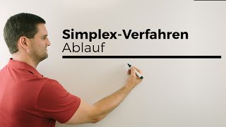 Ablauf SimplexVerfahren SimplexAlgorithmus SimplexMethode Pivotelement etc Lernvideo [upl. by Hako238]