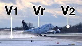 TAKEOFF Speeds V1 Vr V2 Explained by quotCAPTAINquot Joe [upl. by Sylado]