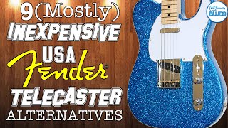 The 9 Best Mostly Inexpensive Fender Telecaster Alternatives [upl. by Kellie]