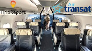 Air Transat A321neo Club Class Trip Report [upl. by Siravart]