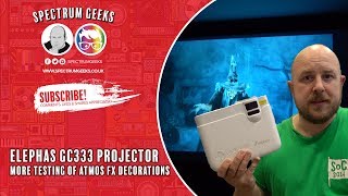 Elephas GC333 Projector Review and AtmosFX [upl. by Helbonna]