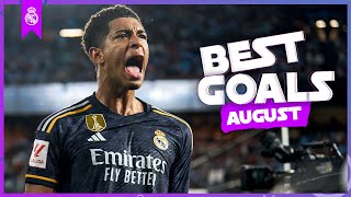 REAL MADRID  BEST GOALS AUGUST 2023 [upl. by Ardnauqal]