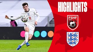 Albania 02 England  Mount amp Kane On Target in Albania  World Cup 2022 Qualifiers  Highlights [upl. by Courtenay]