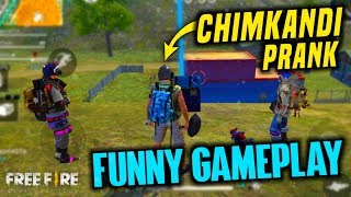 Best Chimkandi Noob Player Prank  Garena Free Fire Total Gaming [upl. by Chanda]