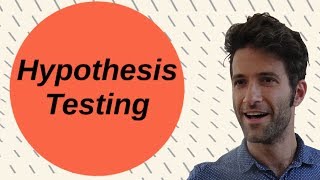 Hypothesis testing ALL YOU NEED TO KNOW [upl. by Namrej]