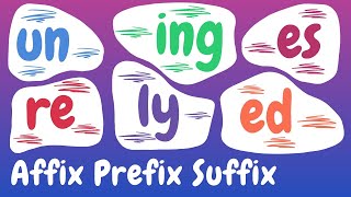 How To Explain Affixes Prefixes Suffixes  English Grammar Lessons [upl. by Clarita]