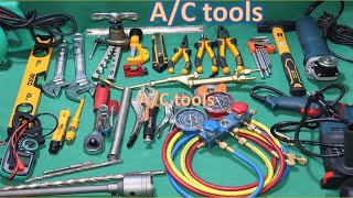 HVAC TOOLS AIRCONDITIONING TOOLS SPLIT AC TOOLS [upl. by Camfort]