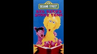 My Sesame Street Home Video  Big Birds Story Time Sony Wonder Version [upl. by Michaela]