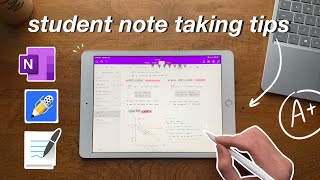 How I take notes on my iPad for college using OneNote 2020 [upl. by Rehpotsyrhc129]