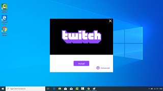 How to Install Twitch App on Windows 10 PC [upl. by Karil]