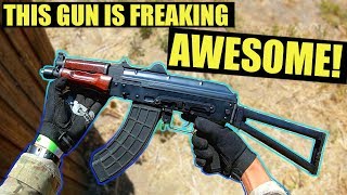 This Gun is Freaking Awesome  Bolt AKSU74 Electric Blow Back AEG [upl. by Eelahs]