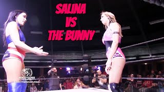 The Bunny vs Salina De La Renta wMelina [upl. by Lewert239]