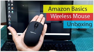 Amazon basics Wireless Mouse Unboxing [upl. by Howe]