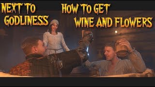 Kingdom Come Deliverance  Next to Godliness How to Get Wine and Flowers Spoiler Free [upl. by Amlet526]