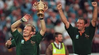 Springboks unite a nation RWC 1995 final [upl. by Nauqaj]