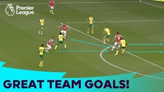 20 GREAT Team Goals  Premier League Compilation [upl. by Yniatirb]