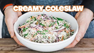 The Best Creamy Coleslaw Recipe [upl. by Isus]