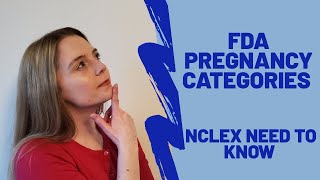 PREGNANCY FDA MEDICATION CATEGORIES [upl. by Consalve]