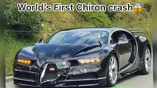 BUGATTI CHIRON Crash  SUPER CARS FAIL [upl. by Leiba505]