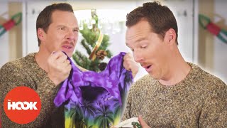 Benedict Cumberbatch On How to React to Bad Christmas Gifts  TheHookOfficial [upl. by Durrett]