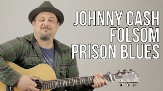 How To Play Johnny Cash  Folsom Prison Blues [upl. by Ymac]