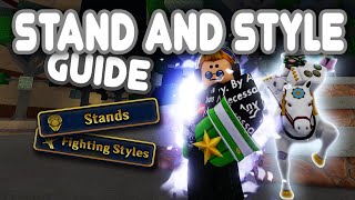 YBA Stand Guide [upl. by Alejandro]