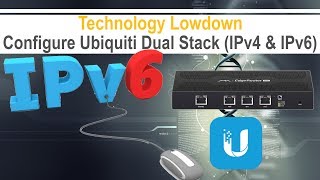 Ubiquiti EdgeRouter  Dual Stack IPv4 and IPv6 [upl. by Nesyla307]