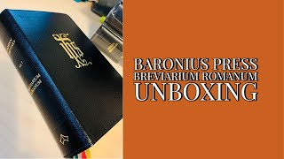 Baronius Press Roman Breviary Unboxing [upl. by Eelime]