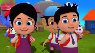 School Chale Ham  Hindi Rhymes for Kids  स्कूल चले हम  Hindi Nursery Rhymes  Baby Songs Hindi [upl. by Keli458]