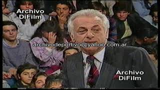 Programa La Noche del Sábado con Gerardo Sofovich por Teledos  DiFilm 1988 [upl. by Dlonyar]