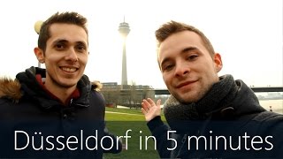 Düsseldorf in 5 minutes  Travel Guide  Mustsees for your city tour [upl. by Amilas]