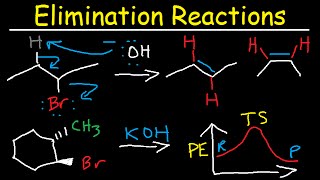 Organic Chemistry Elimination Reactions  E1 E2 E1CB [upl. by Nelda]