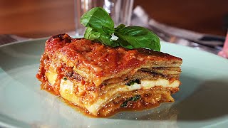 Authentic Italian Aubergine Parmigiana [upl. by Ram21]